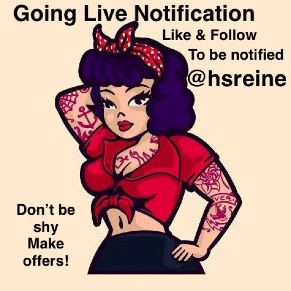 Hello! Please like the flyer to be notified when I go live! - Picture 1 of 1